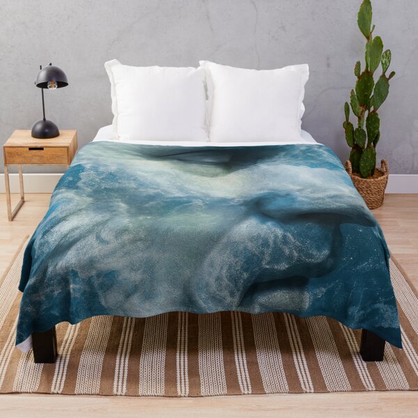 Item preview, Deep Ocean Waves Face – Surreal Water Portrait designed and sold by Ocean's ⭐⭐⭐⭐⭐.