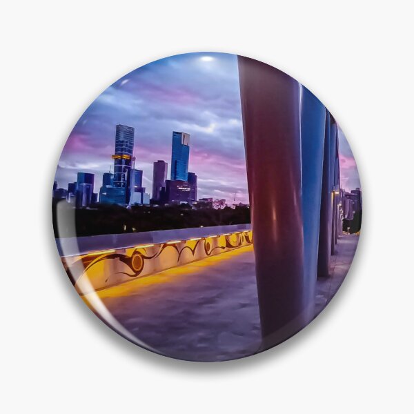Item preview, View to Melbourne from the William Barak Bridge - Melbourne, Victoria, Australia designed and sold by Steven Jodoin.