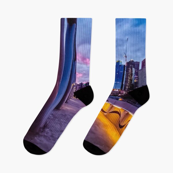 Item preview, View to Melbourne from the William Barak Bridge - Melbourne, Victoria, Australia designed and sold by Steven Jodoin.
