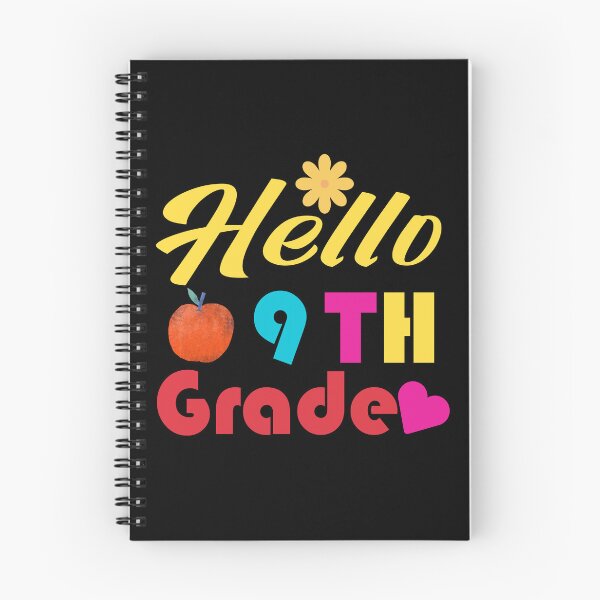 Item preview, Hello Ninth Grade First Day Of School Colorful 9th Grade Squad Back To School High School Freshman designed and sold by karibov.
