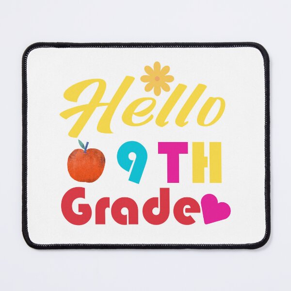 Item preview, Hello Ninth Grade First Day Of School Colorful 9th Grade Squad Back To School High School Freshman designed and sold by karibov.