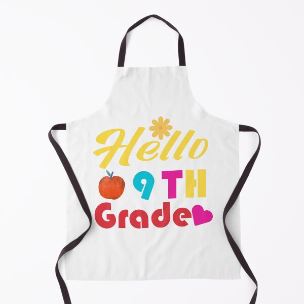 Item preview, Hello Ninth Grade First Day Of School Colorful 9th Grade Squad Back To School High School Freshman designed and sold by karibov.