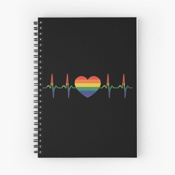 Item preview, Heartbeat LGBT Flag Pride Month Lesbian Apparel Gay Pride designed and sold by Moxizz.