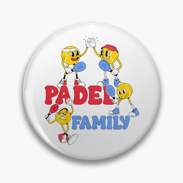 Item preview, Padel Family | Retro Cartoon Tennis Ball Squad T-Shirt designed and sold by Mr Lee.