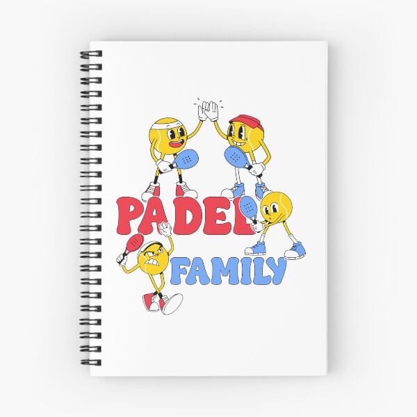 Item preview, Padel Family | Retro Cartoon Tennis Ball Squad T-Shirt designed and sold by Mr Lee.
