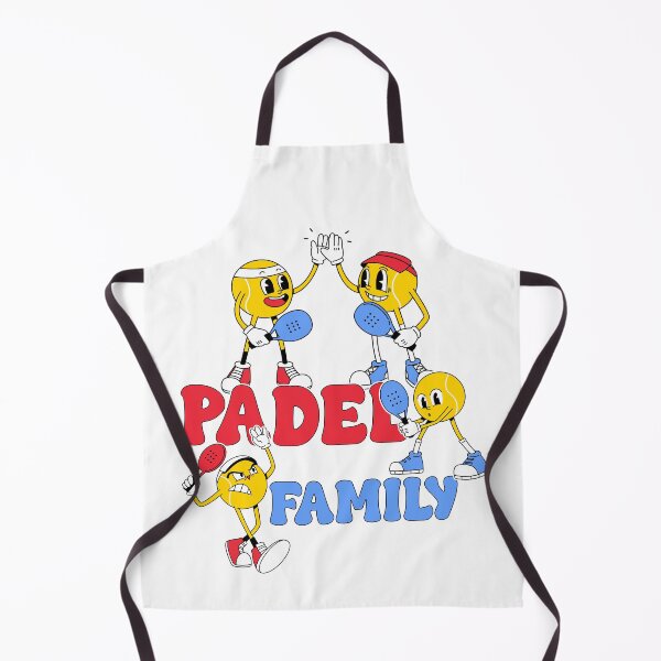Item preview, Padel Family | Retro Cartoon Tennis Ball Squad T-Shirt designed and sold by Mr Lee.