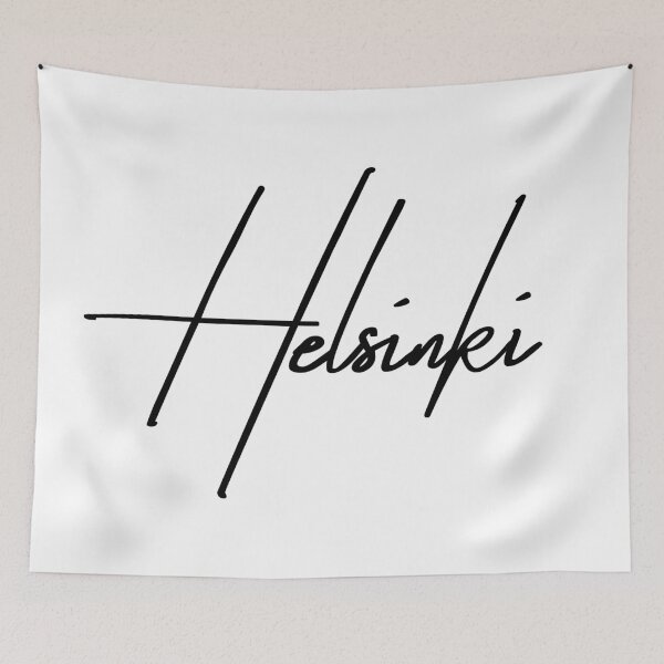 Item preview, Helsinki Finland Nordic Minimalist City Gift designed and sold by ReggieDior.