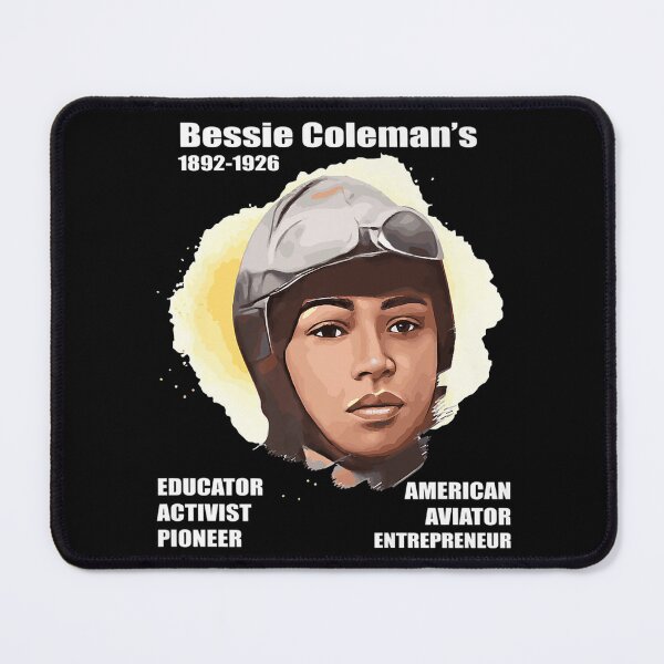 Item preview, Bessie Coleman In Full Colors Dark designed and sold by AimePottier.