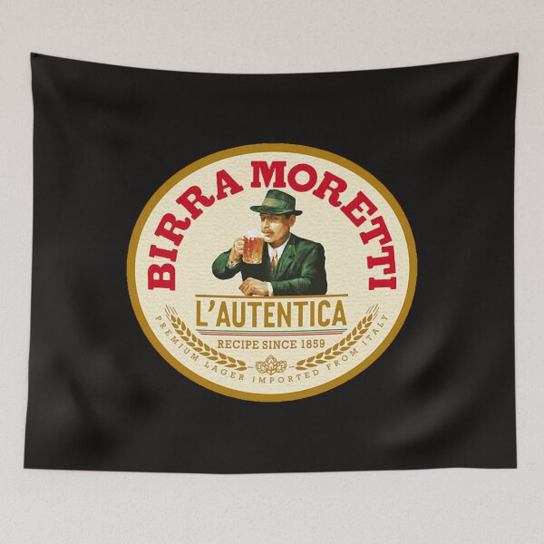 Item preview, Birra Moretti Logo designed and sold by SherinaFrasie.