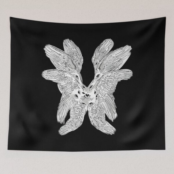 Item preview, Hand Drawn Seraphim Angel – Biblical Version designed and sold by nhjegrhdlx48.