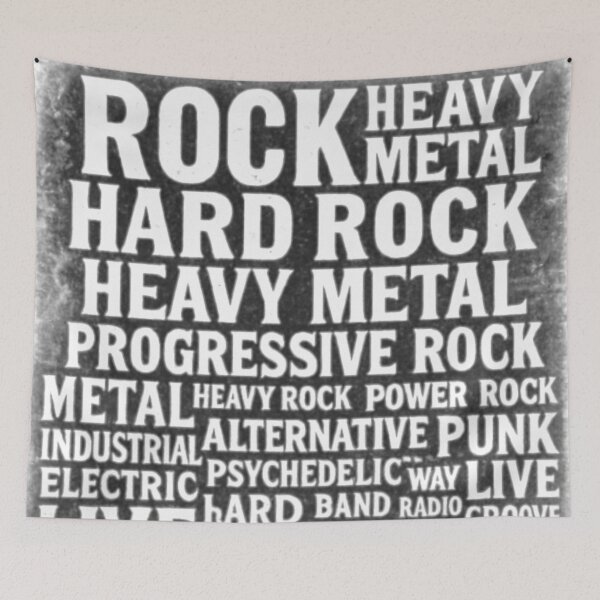 Item preview, AllRock BW designed and sold by studioabstract.