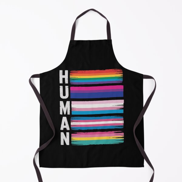 Item preview, Human LGBT-Q Pride Flag Gay Bi Intersexual Trans Pansexual designed and sold by Moxizz.