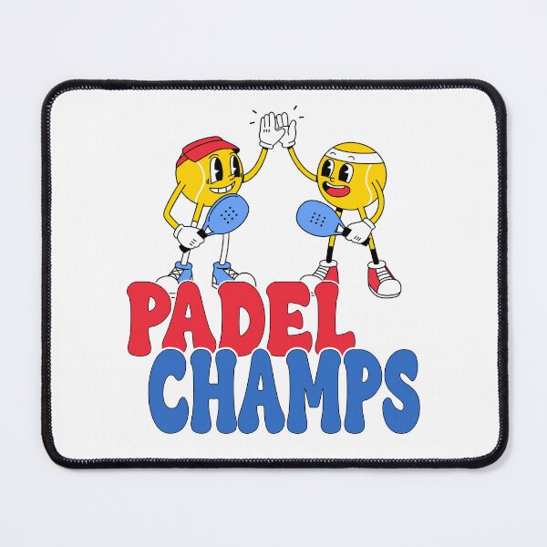 Item preview, Padel Champs | Retro Cartoon Sports High Five T-Shirt designed and sold by Mr Lee.