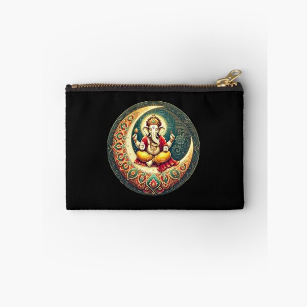 Item preview, Ganesh Sitting Gracefully On Full Moon designed and sold by nhjegrhdlx48.