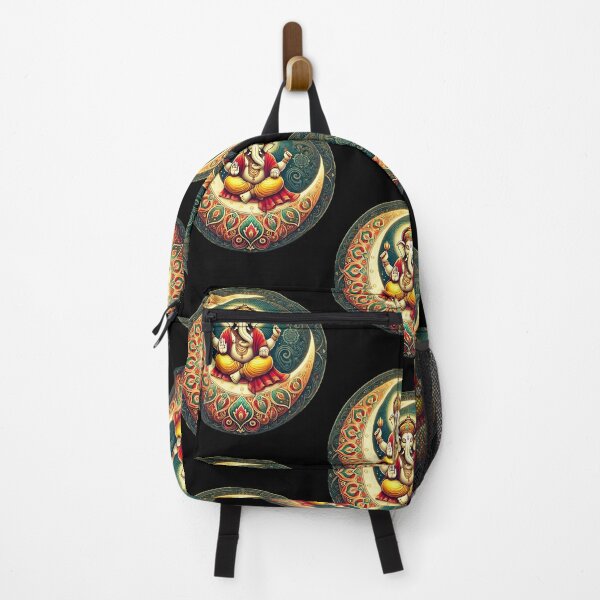 Item preview, Ganesh Sitting Gracefully On Full Moon designed and sold by nhjegrhdlx48.