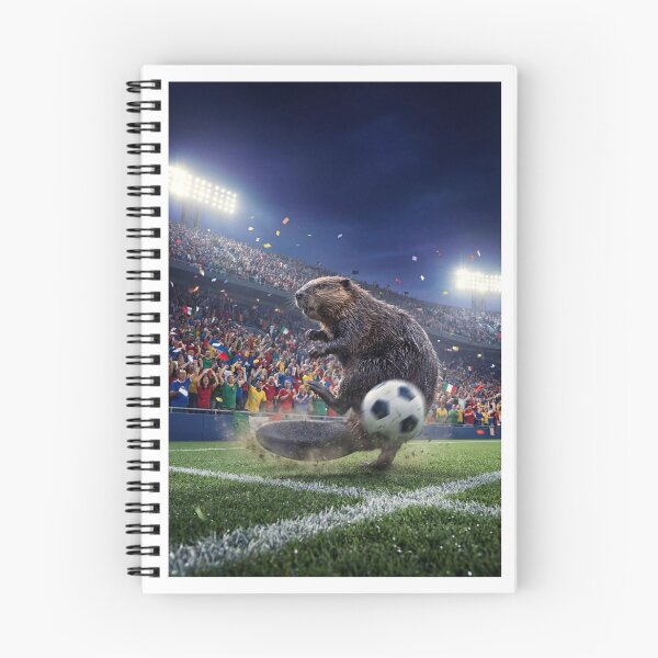 Item preview, Soccer Beaver designed and sold by Tridentulus.