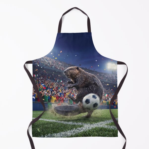 Item preview, Soccer Beaver designed and sold by Tridentulus.