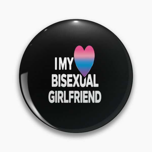 Item preview, I Love Heart My Bisexual Girlfriend designed and sold by Moxizz.