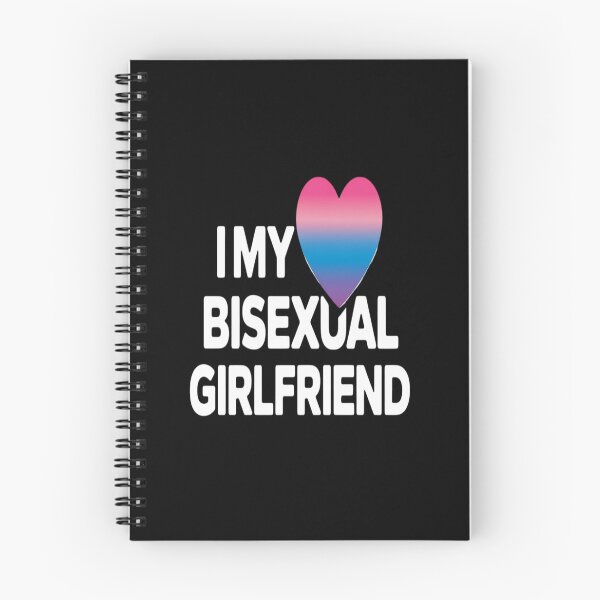 Item preview, I Love Heart My Bisexual Girlfriend designed and sold by Moxizz.