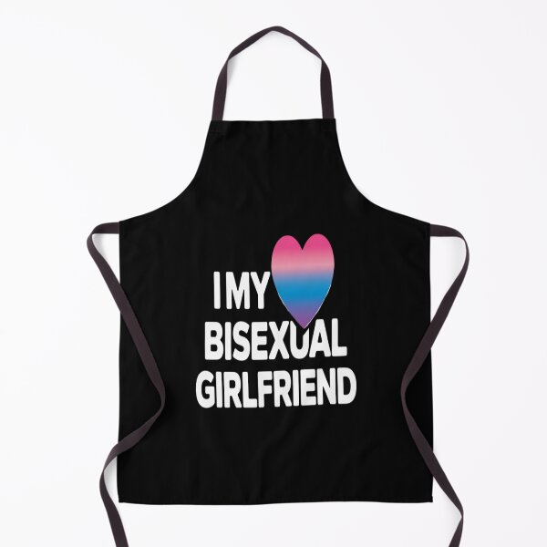 Item preview, I Love Heart My Bisexual Girlfriend designed and sold by Moxizz.