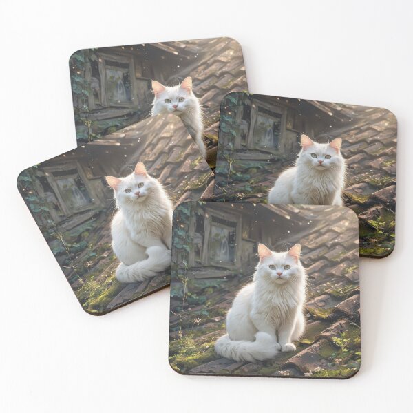 Item preview, Enchanted Forest Cat: Whispers of the Wild designed and sold by iwzzuel.