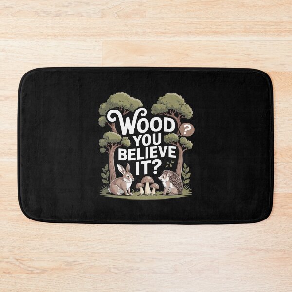 Item preview, Wood You Believe It Cottagecore Forest Woodcut designed and sold by ToggleBet.