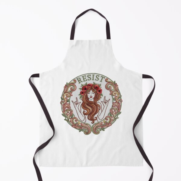 Item preview, Resist Feminist Empowerment Vintage Art Nouveau Woman Activist designed and sold by chattsuede.