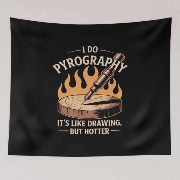 Item preview, Woodburning Art for Craft Lovers designed and sold by ToggleBet.