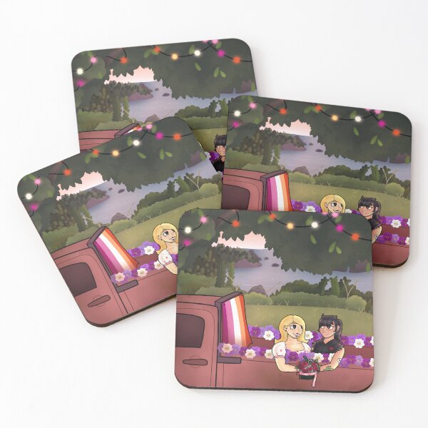 Item preview, sunsets (lesbian visibility week) designed and sold by bobadeer.