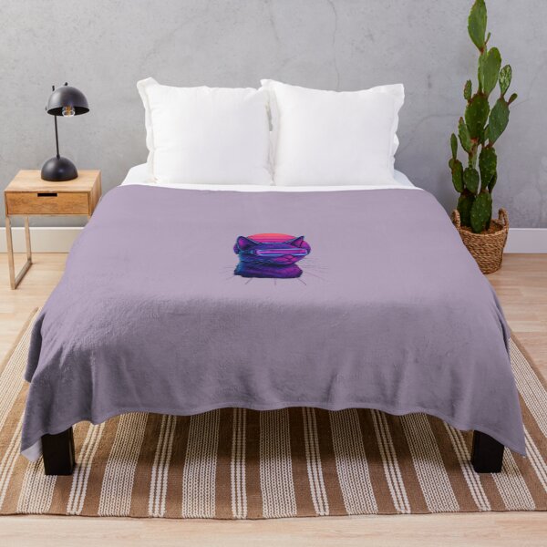 Item preview, Vaporwave Cyber Cat – Neon Futuristic Streetwear Design designed and sold by PadreNova.