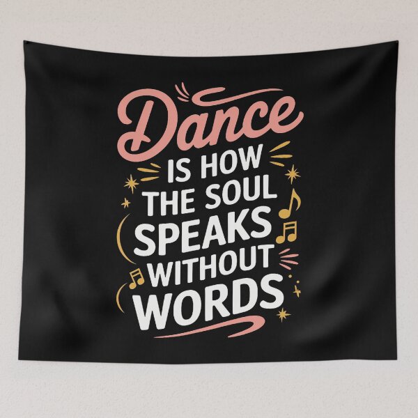 Item preview, Dance Is How The Soul Speaks Without Words Dancing Dancer designed and sold by JanisPenelope.