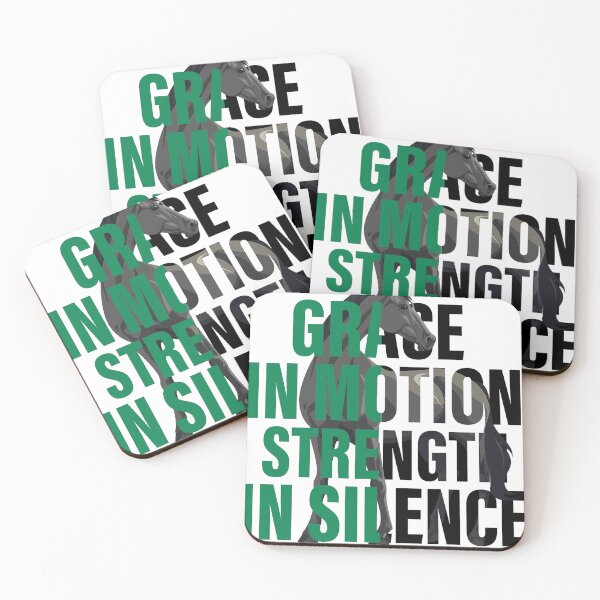 Item preview, Grace in Motion Horse Quote Art designed and sold by Lamassatshop.