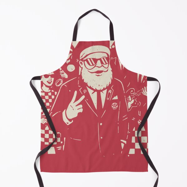 Item preview, Santa Goes Ska - Two Tone Mr Claus and His Elves Skank It Up! designed and sold by Kathunk Designs.