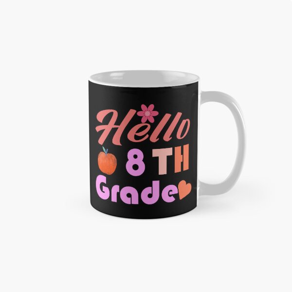 Item preview, Hello 8th Grade – Colorful Back to School Design for Students and Teachers designed and sold by karibov.