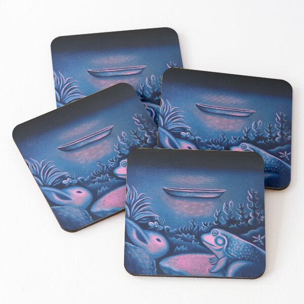 Item preview, Night Fishing On A Calm Lake Jerkcurb designed and sold by MarinaChristian.