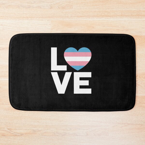 Item preview, Love Transgender Heart LGBT designed and sold by Moxizz.