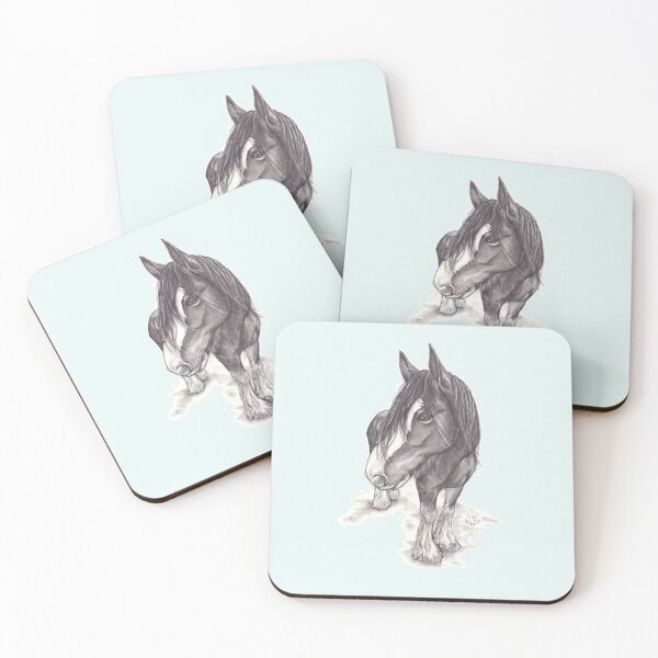 Item preview, Horse - Clydesdale (colour play) designed and sold by Cape-Koala-Arts.