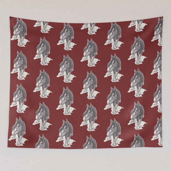 Item preview, Horse - Clydesdale (colour play) designed and sold by Cape-Koala-Arts.