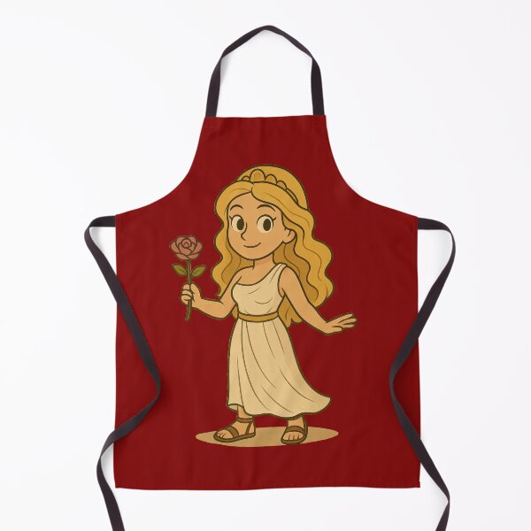 Item preview, Aphrodite Cute Illustration • Greek Goddess of Love & Beauty • Olympus Mythology Cartoon Art designed and sold by elgreko.