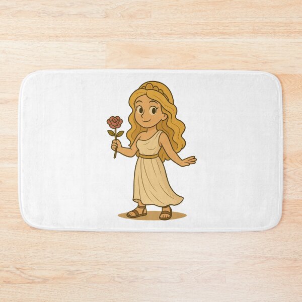 Item preview, Aphrodite Cute Illustration • Greek Goddess of Love & Beauty • Olympus Mythology Cartoon Art designed and sold by elgreko.