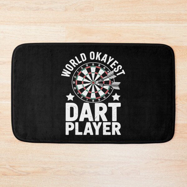 Item preview, World Okayest Dart Player Gift Fun Dart Player Darts designed and sold by BubblePancake.
