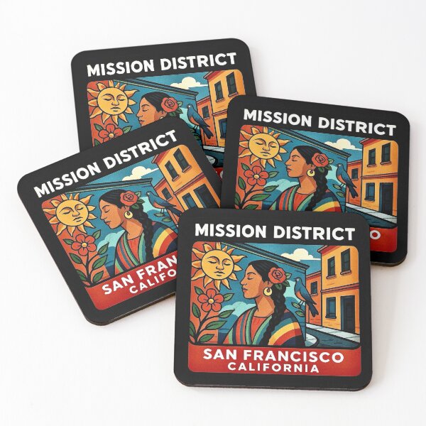Item preview, Mission District Murals - San Francisco, California  designed and sold by Myra365Art.