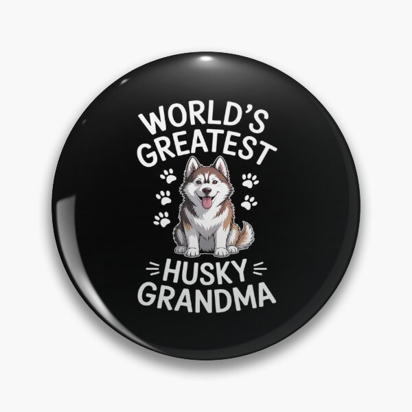 Item preview, World's Greatest Siberian Husky Grandma Dog Pet Lover designed and sold by BubblePancake.