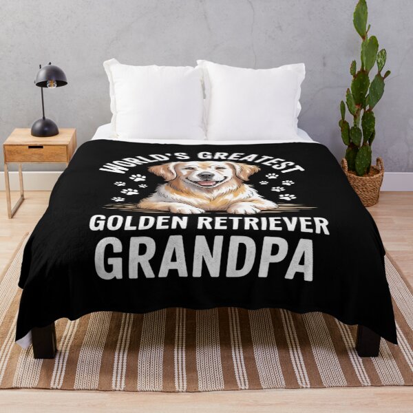 Item preview, World's Greatest Golden Retriever Grandpa Dog Lover designed and sold by BubblePancake.