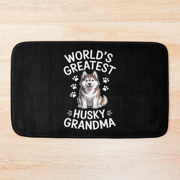 Item preview, World's Greatest Siberian Husky Grandma Dog Pet Lover designed and sold by BubblePancake.