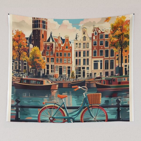 Item preview, Amsterdam Netherlands  designed and sold by GraphicMondaze.