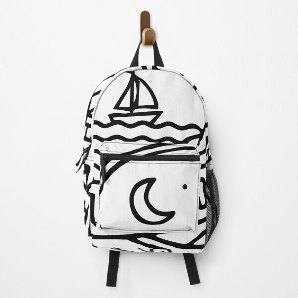 Item preview, Guide Your Way - Minimalist Lighthouse & Sailboat Badge designed and sold by Abdullah9130.