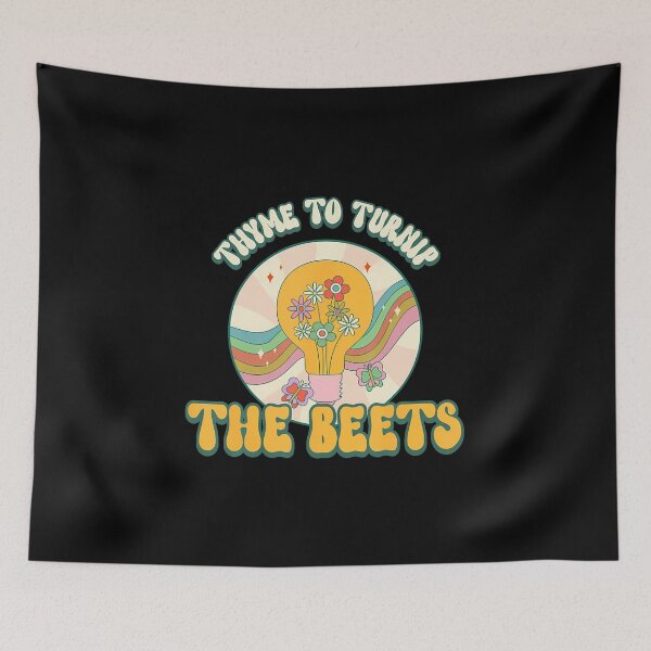 Item preview, Thyme To Turnip The Beet Funny Plant Vegan Garden Gift Earth designed and sold by MarianMartha.