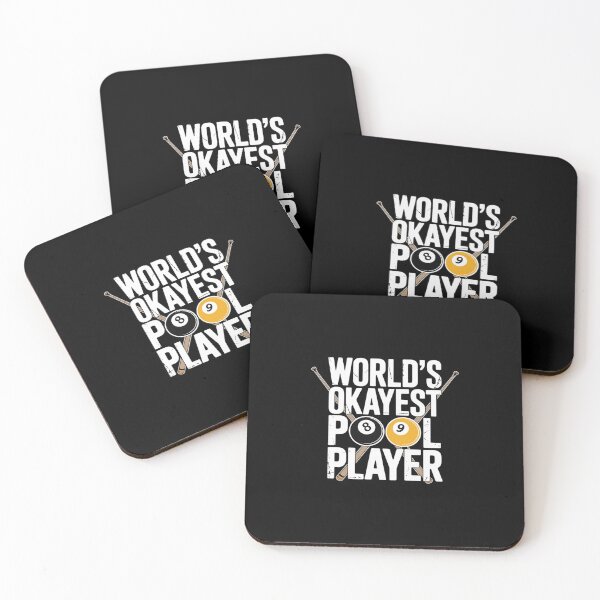 Item preview, World's Okayest Pool Player Billiards designed and sold by BubblePancake.