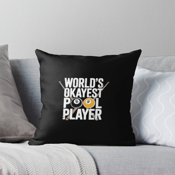 Item preview, World's Okayest Pool Player Billiards designed and sold by BubblePancake.